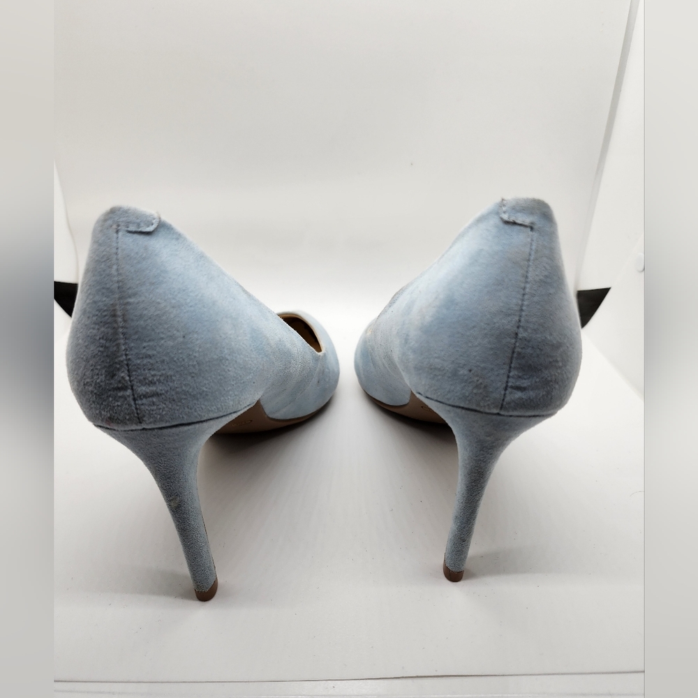Nine West Baby Blue Heels Sz 8.5 - Picture 3 of 7